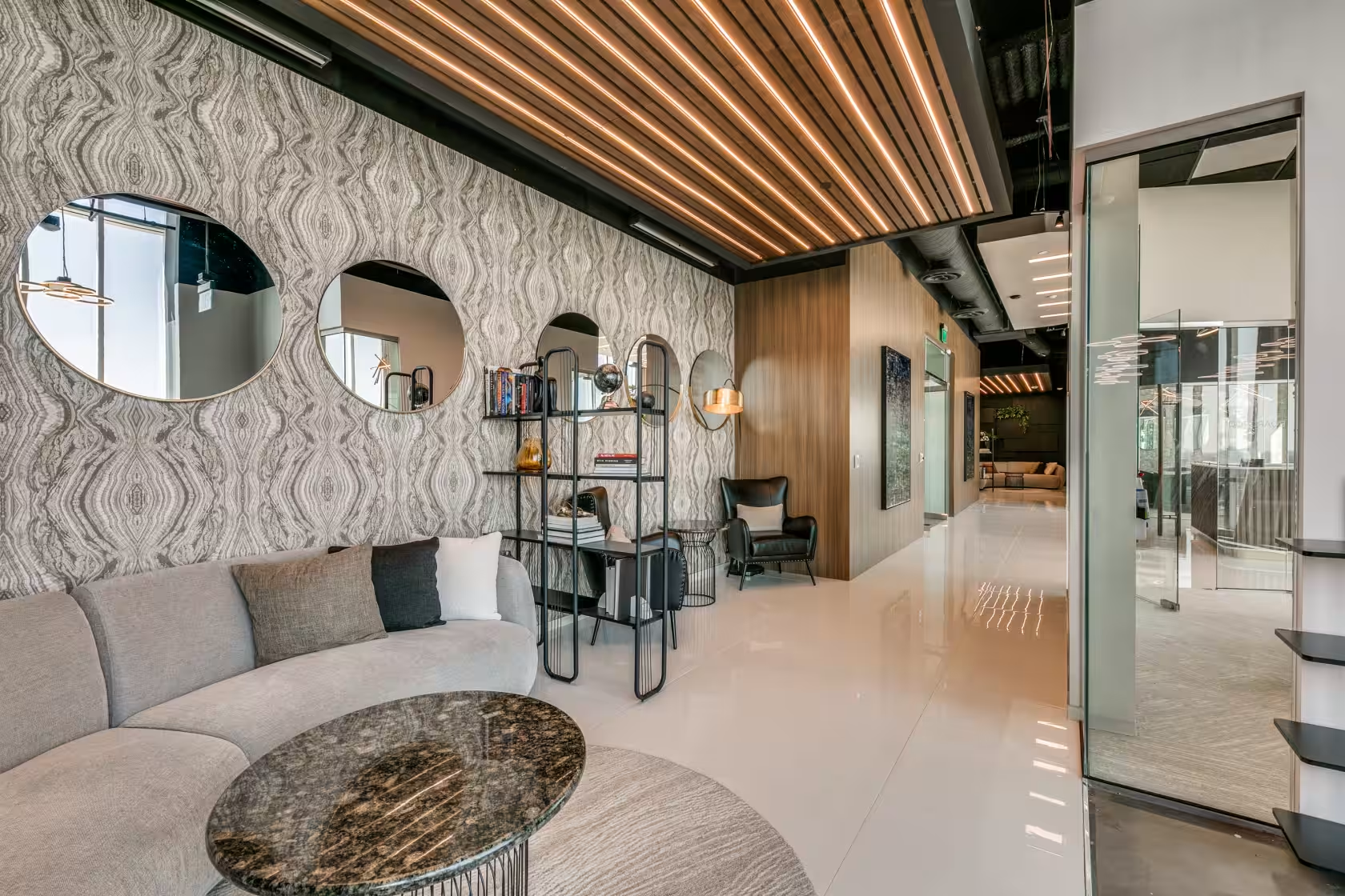 Welcoming professional office